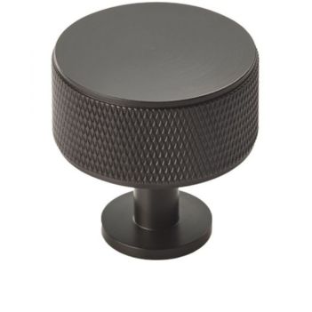 From the Anvil Black Round Cabinet Knobs